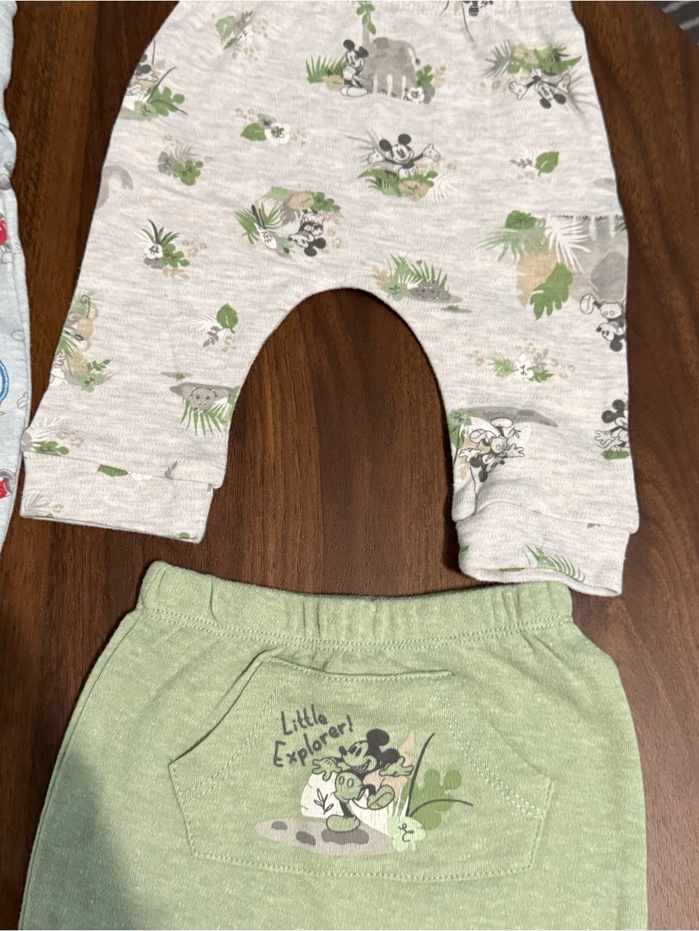 Baby boy Mickey Mouse Disney pants bundle - Picture 2 of 5